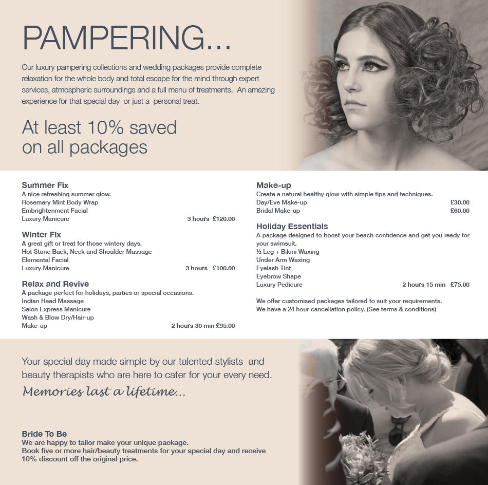 pampering
